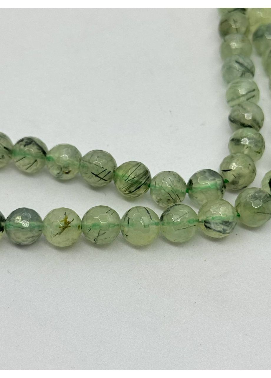 Пренит на нити без застежки 8 мм 40 см Зеленый No Brand (363829961)