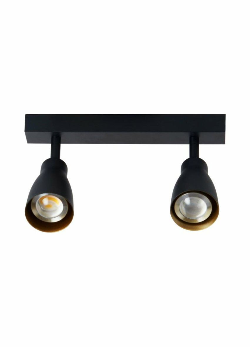 Спот INN-23043BK черный на 2 плафона Valeso (342069522)