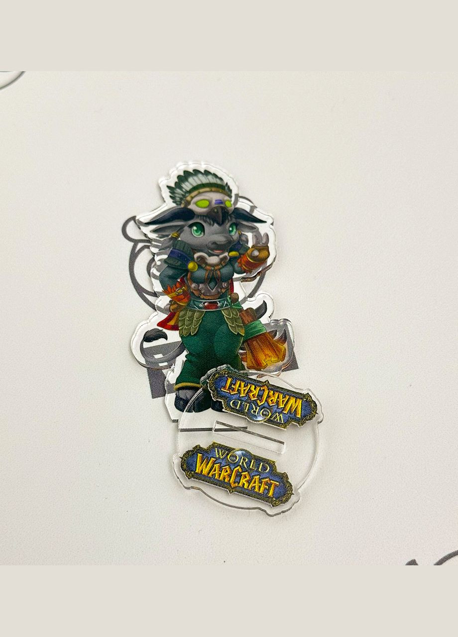 Акриловая коллекционная фигурка World of Warcraft Чиби Chibi Таурен 10 см No Brand (339618767)