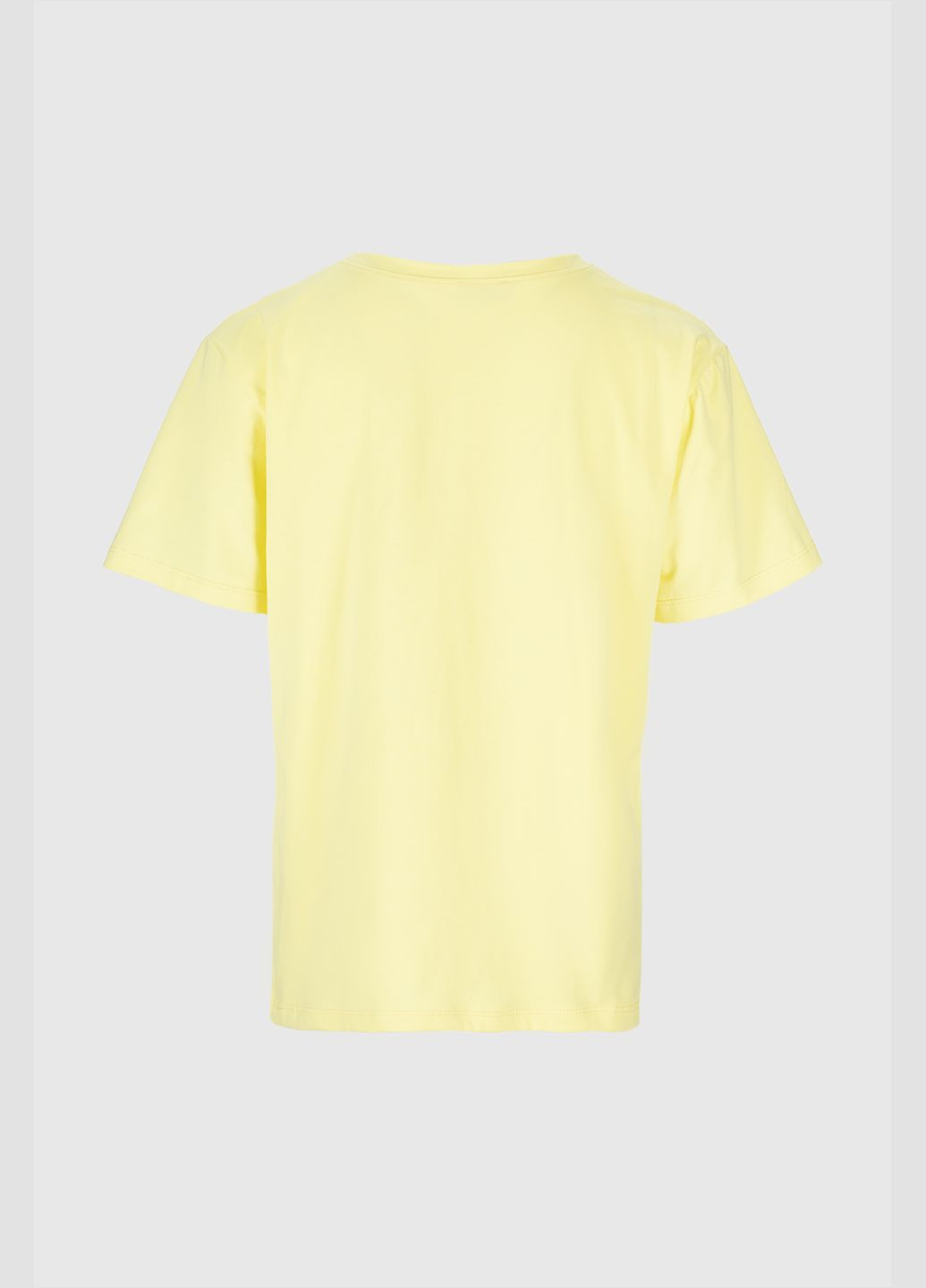 Жовта літня футболка On mee