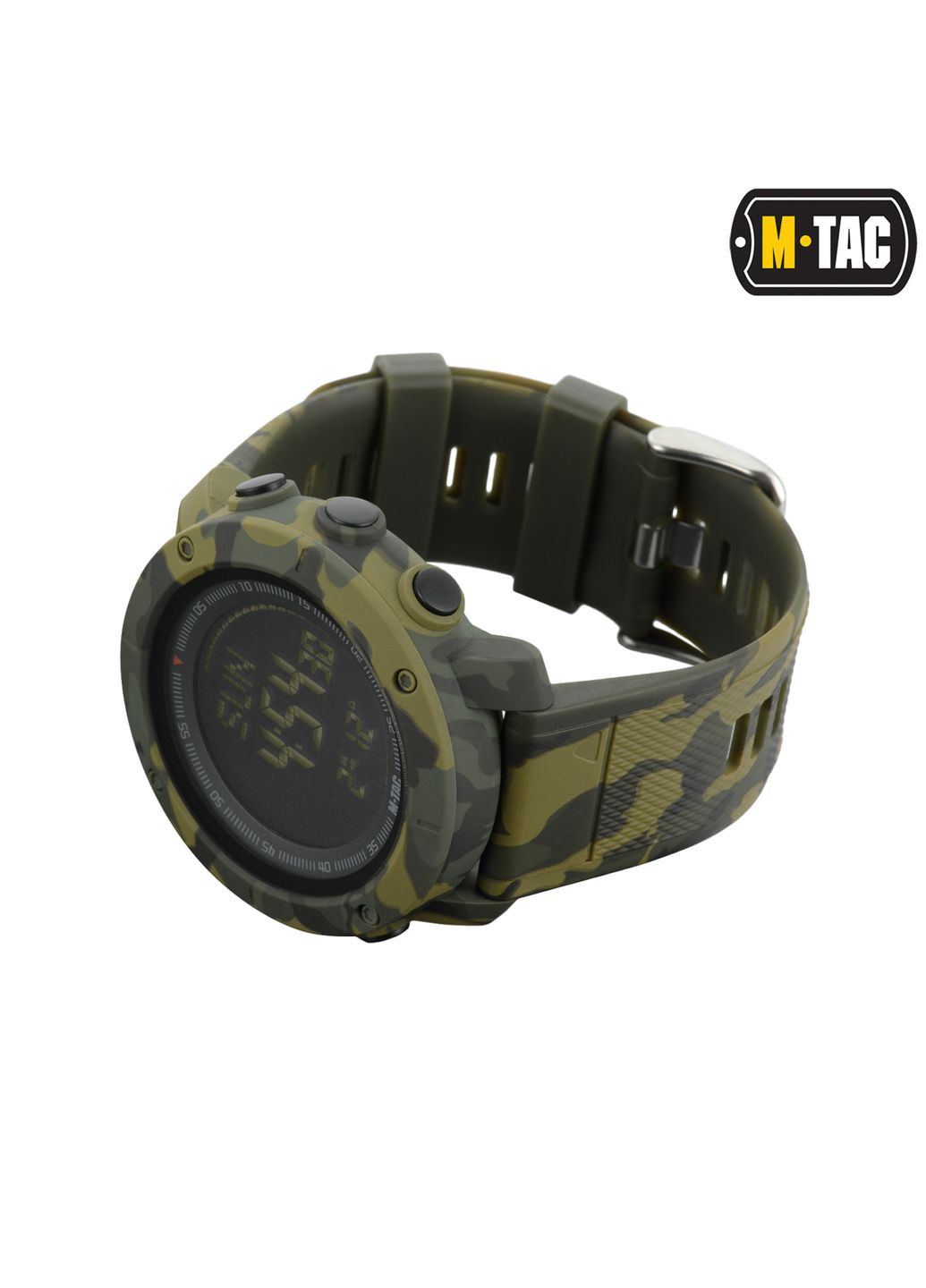 Годинник тактичний з компасом 2095 Camo M-TAC (303261746)