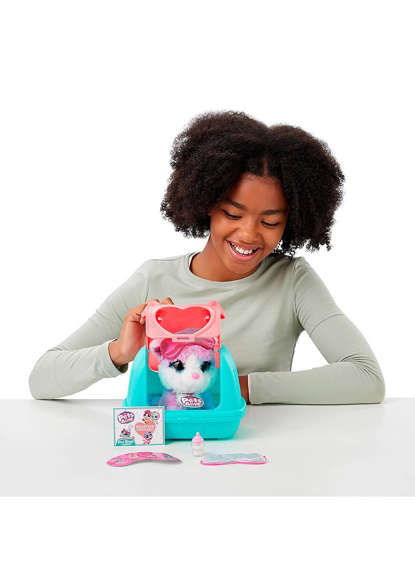 Интерактивный игровой набор Zuru S2 Pet Shop Surprise Повторюшка-сплюшка () Pets & Robo Alive 9532 (328395151)
