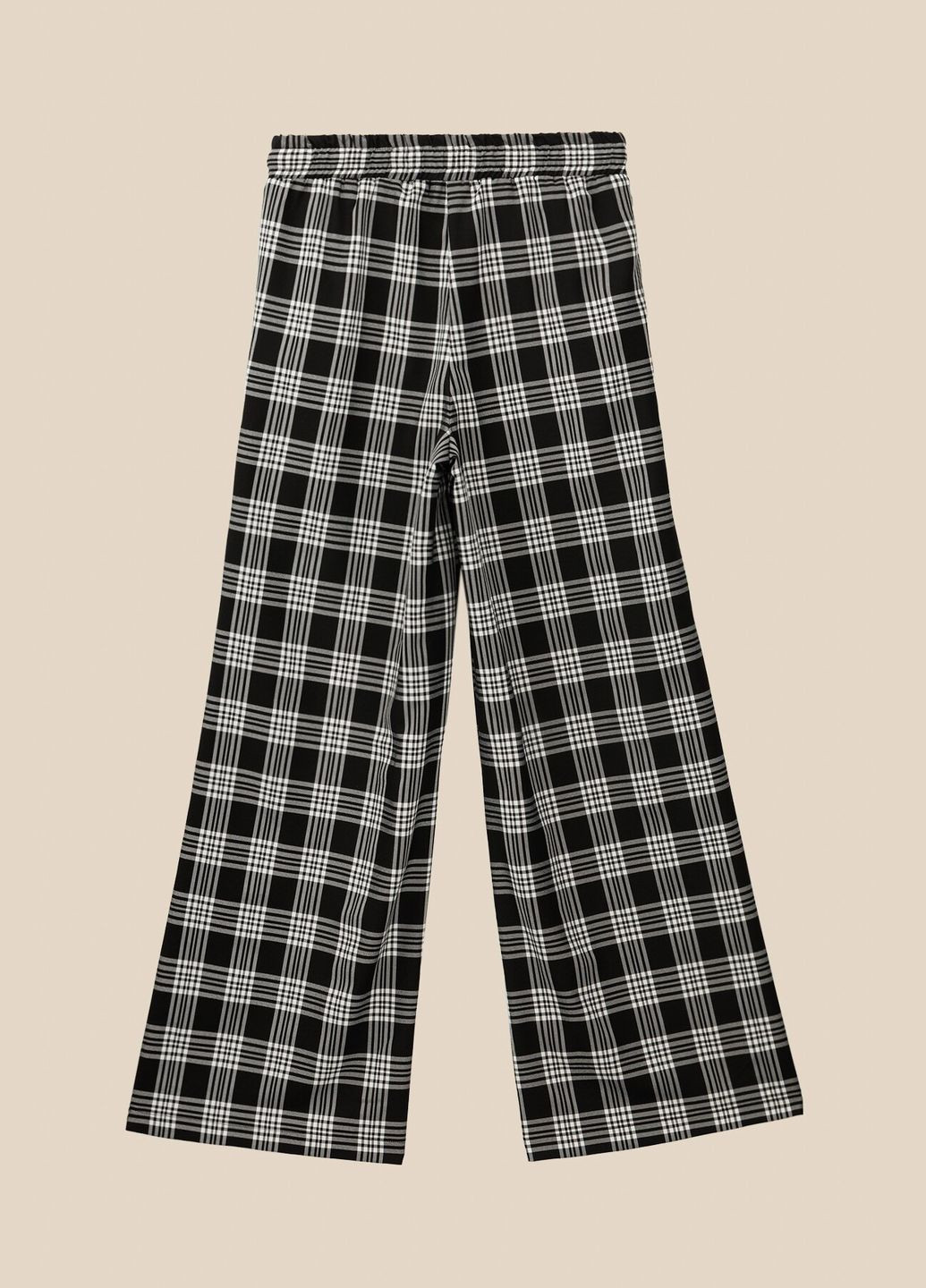 Черно-белые кэжуал демисезонные брюки LAWA