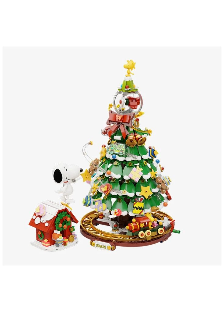 Конструктор Snoopy Рождественская елка (ek28836) Pantasy Snoopy Різдвяна ялинка (392044489)