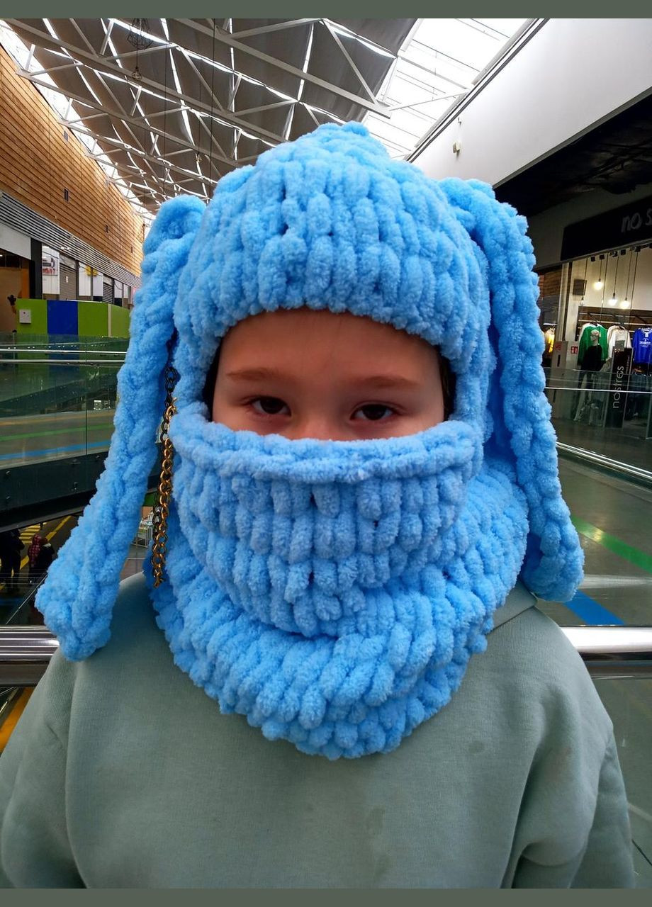 Блакитна балаклава з вухами 2 Льва (358068551)