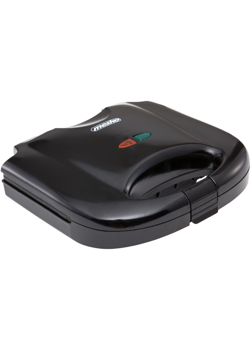Сендвічниця MS 3032 850Вт/ незмінні пластини/ вертикальне зберігання/ чорна Mesko (360400281)