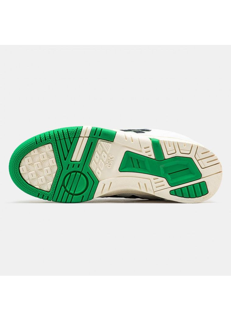 Сірі Осінні кросівки чоловічі asics ex89 white green асікс ех89 No Brand