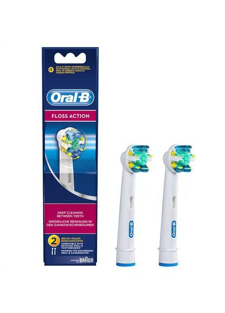 Насадки для зубної щітки ORAL-B floss action (EB25) 2 шт. Braun (295599603)