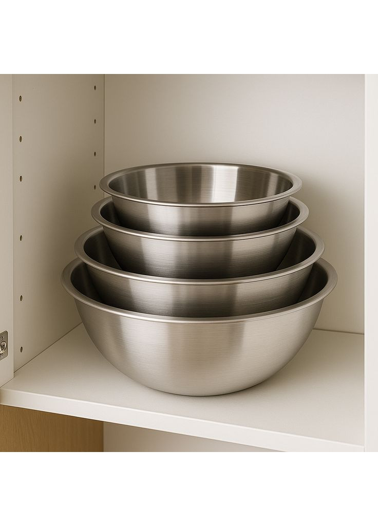 Миска глибока з нержавіючої сталі 38x14,5 см EB-18124 Edenberg (364684469)