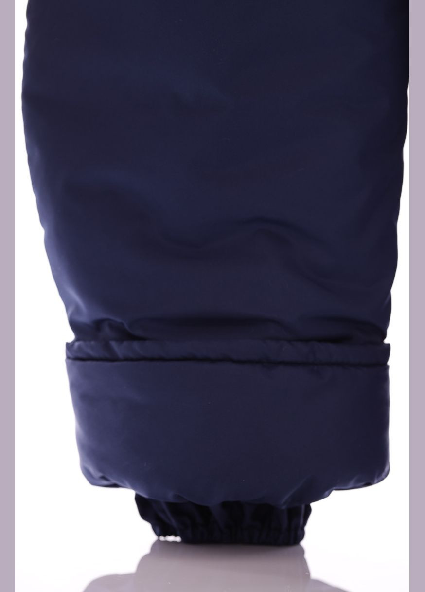 Зеленый зимний комбинезон на синтепоне для девочки колокольчик с принтом бантиков мятный 116 см (50745) BABYKROHA