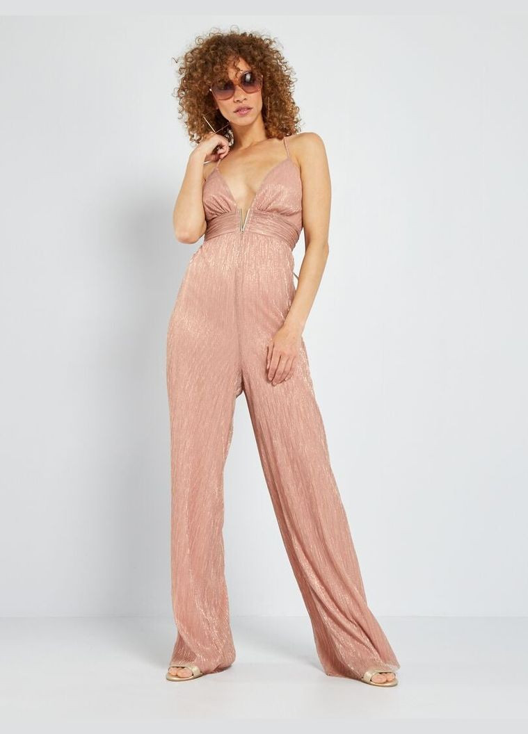 Комбінезон літо,рожевий-сріблястий, Kiabi рожевий