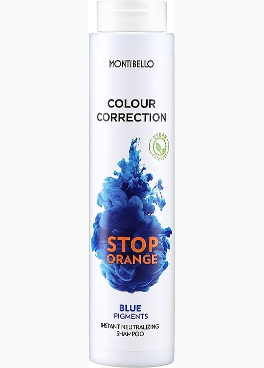 Шампунь для нейтрализации оранжевого Color Correction Shampoo Stop Orange 300ml (1126501-29787964) Montibello (368881903)