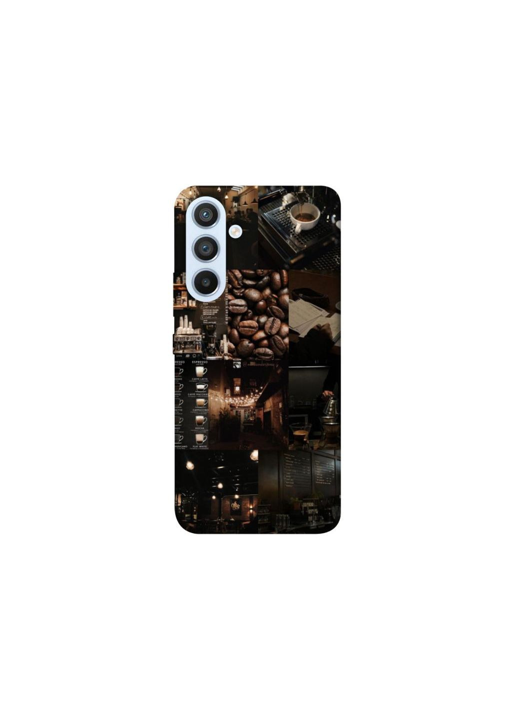 Чохол на Samsung Galaxy A54 5G Coffee collage ver.1 Frontalka (355329577)