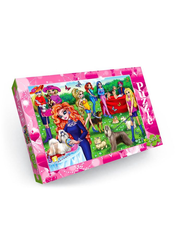 Пазли дитячі "Виставка собак" C260-12-06, 260 елементів Danko Toys (336335018)