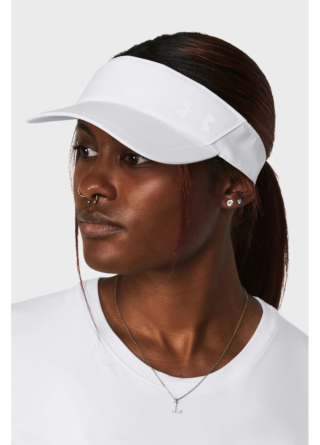 Кепка Iso-Chill Launch Visor White 1383480-100 Under Armour (401000608)