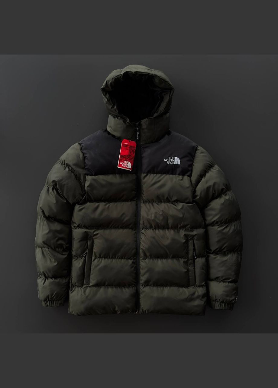 Оливкова (хакі) куртка No Brand