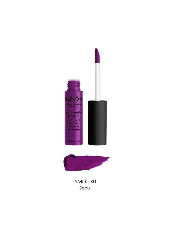 Матова помадакрем Soft Matte Lip Cream (8 мл) SEOUL (SMLC30) NYX Professional Makeup (279364341)