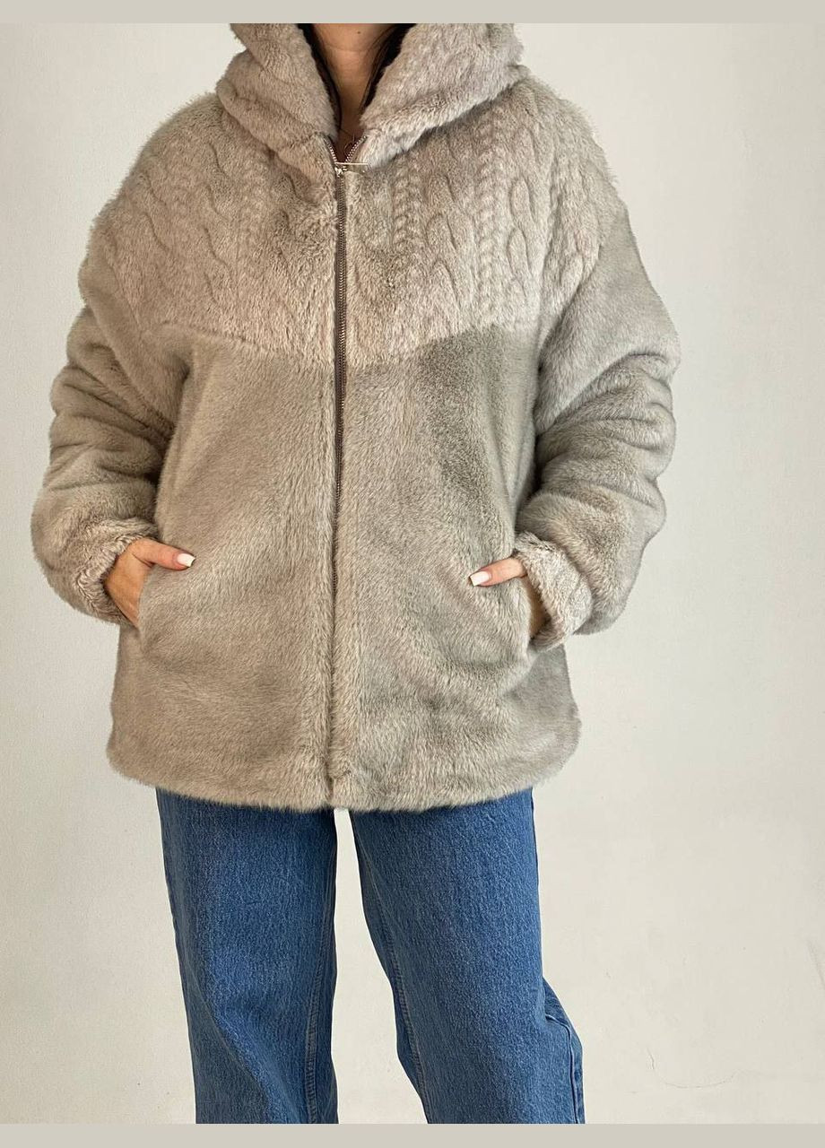 Эко-Норковая шуба на утеплителе Fashion Club (304609638)