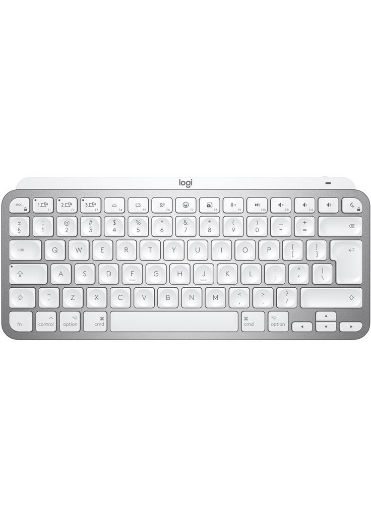 Клавіатура MX Keys Mini For Mac Wireless Illuminated Pale Grey (920010526) Logitech (282001092)