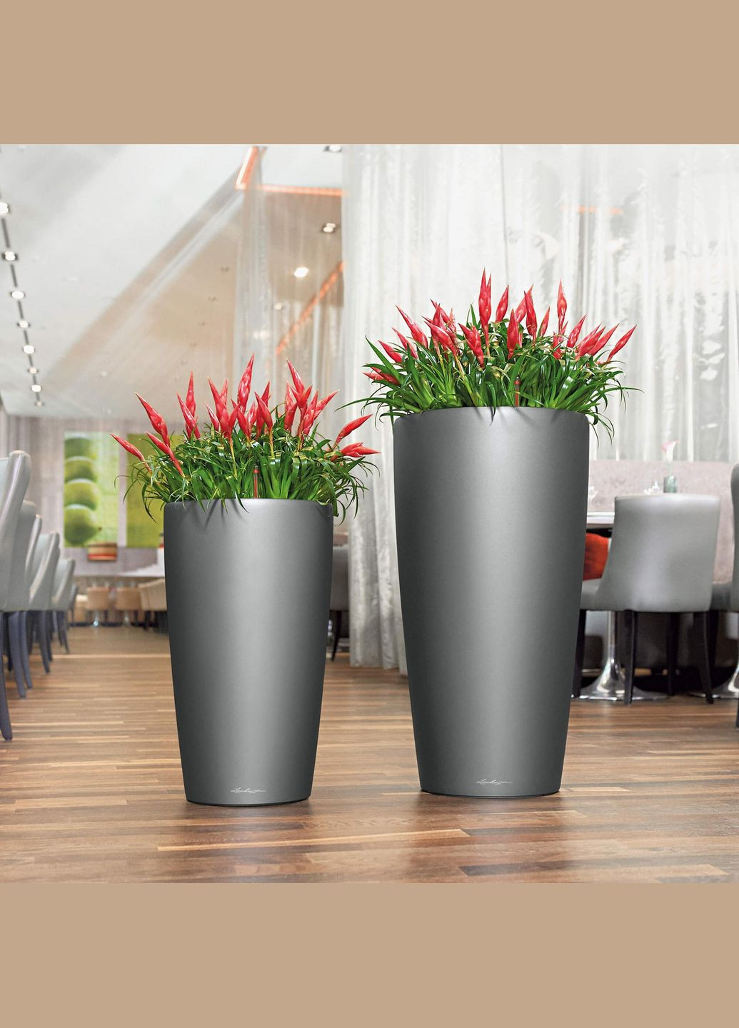 Вазон Lechuzа Rondo Premium 40, білий (A013792) Lechuza (315150503)