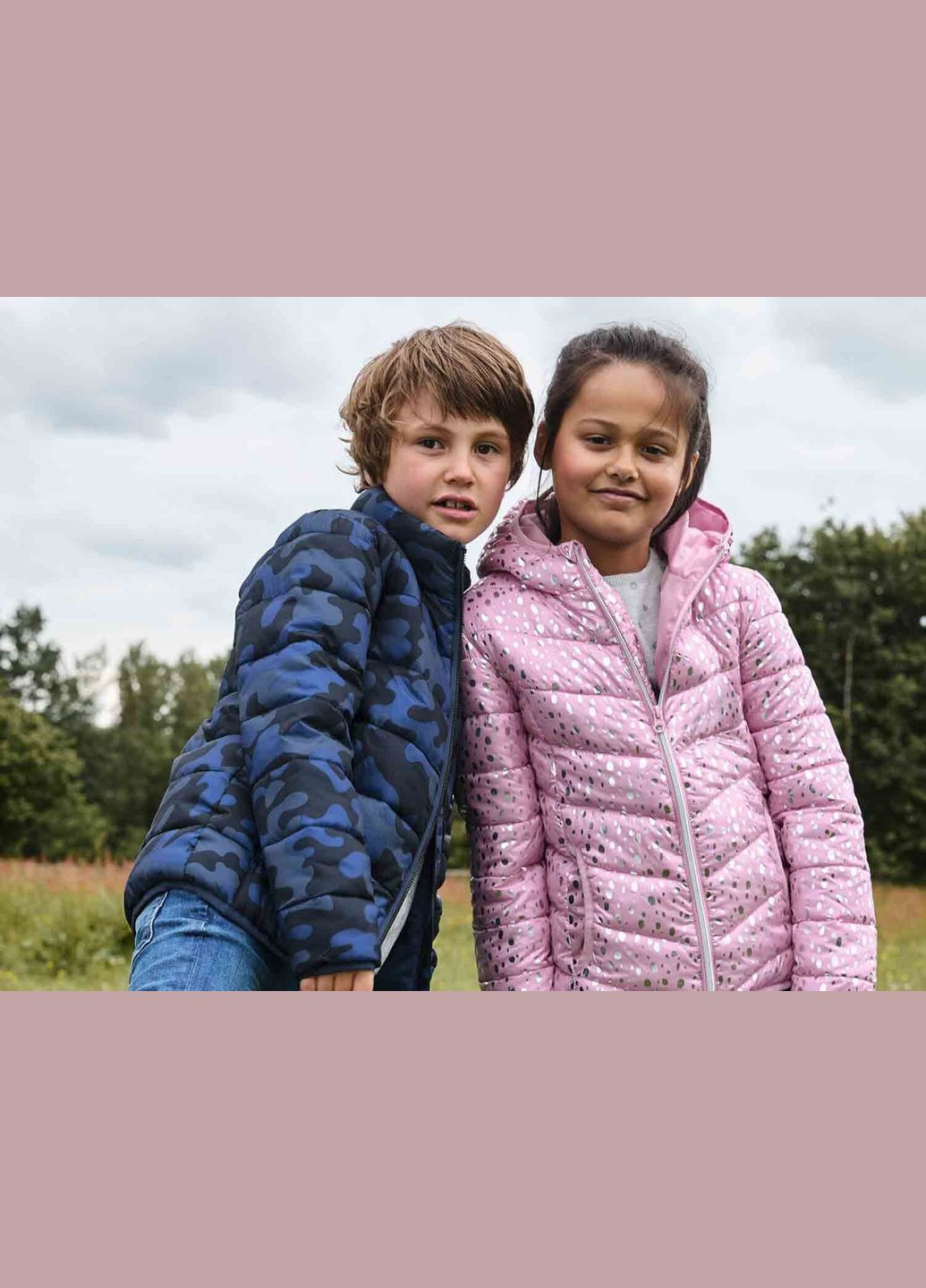 Синя демісезонна синя демісезонна куртка водовідштовхувальна та вітрозахисна для хлопчика Pepperts