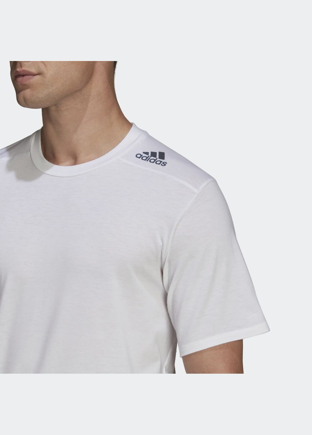 Белая футболка с коротким рукавом adidas Designed for Training HA6363
