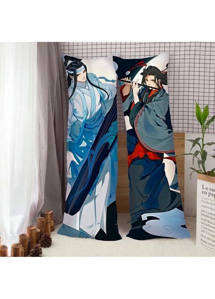 Подушка-обіймашка 3D Дакімакура Магістр диявольського культу 3724_F 16465 130х40 см FlexDress (336147881)