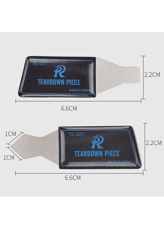 Набір металевих карт TE-027 медіатр, знімач, гнучка пластина, для розбирання корпусів, техніки No Brand (322566742)