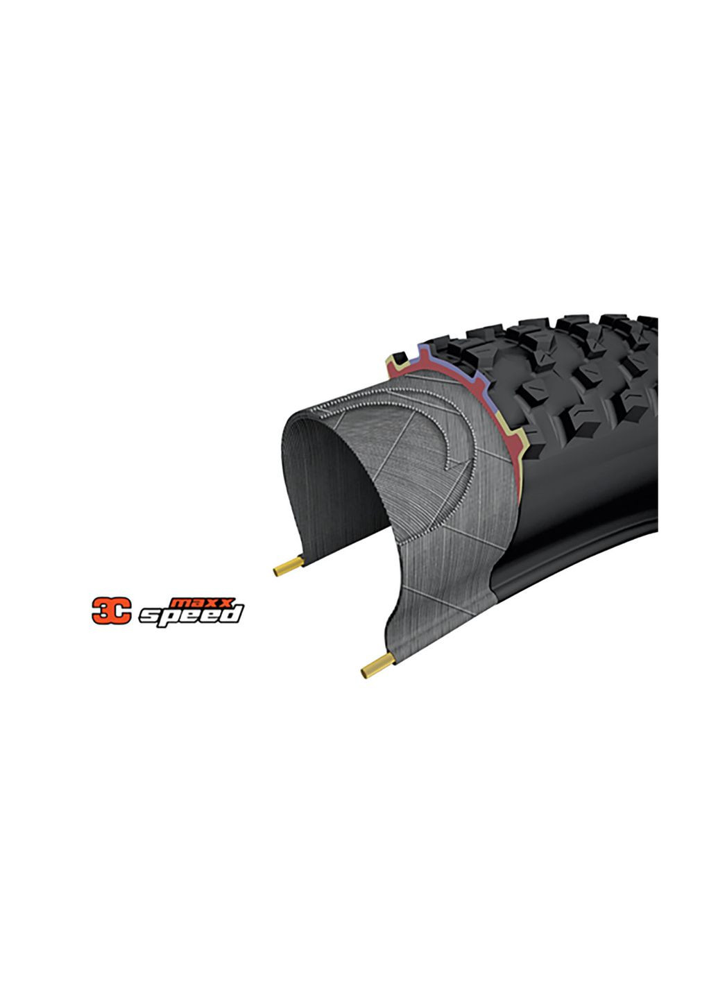 Покрышка IKON 29X2.60 (66x622) TPI-120 Foldable 3CS/EXO/TR, черная Maxxis (369141108)