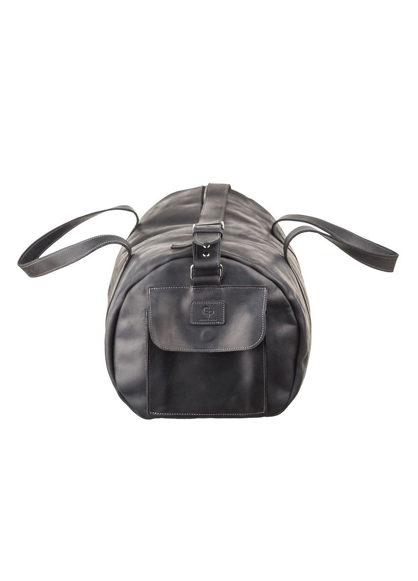 Сумка дорожная 11046 из винтажной кожи Черная Grande Pelle (297129697)