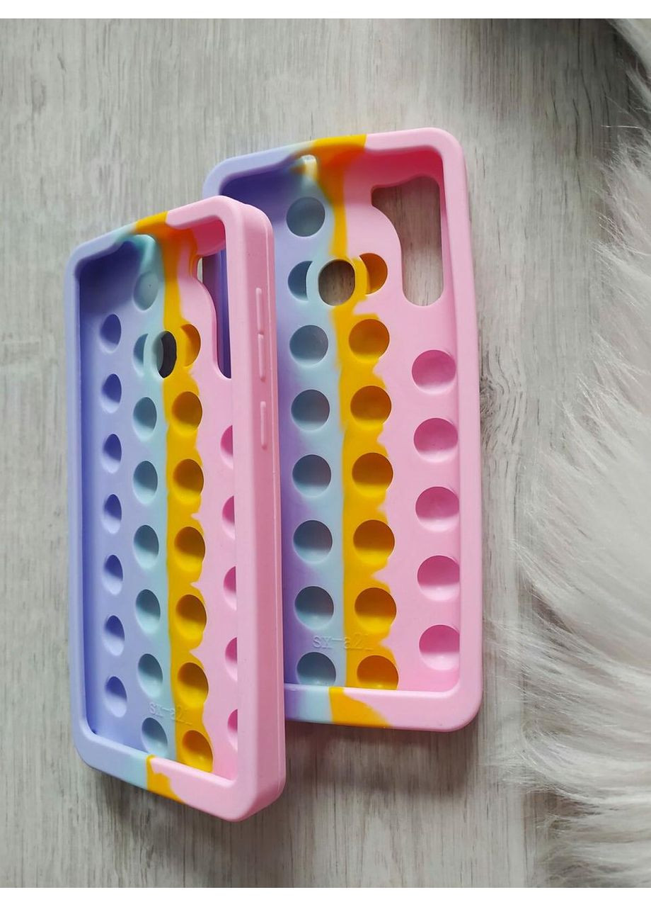 Чехол Pop it для A21 (A215) Попит антистресс силиконовый цветной Samsung (360896386)