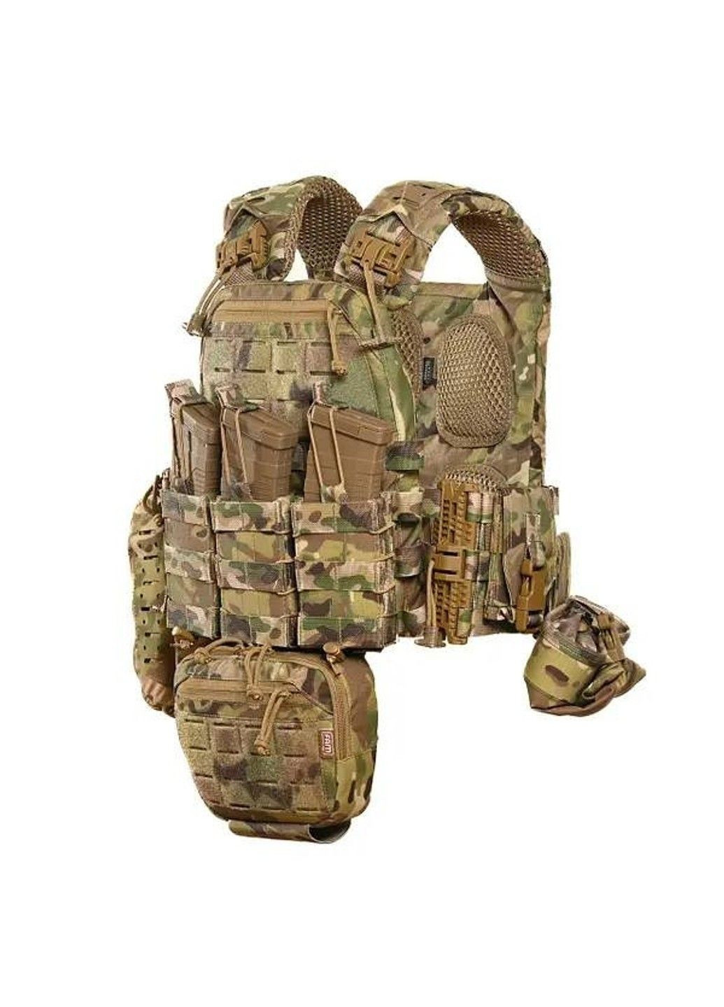 Тактическая плитоноска М6 с комплектом подсумков (без плит) Мультикам No Brand (332635477)