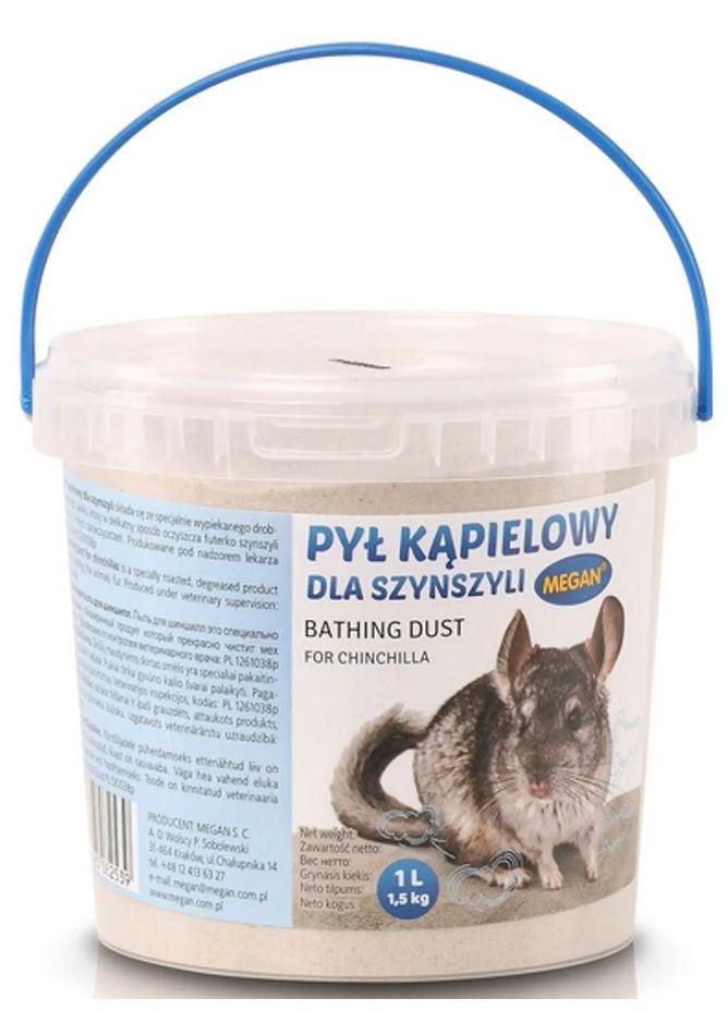 Песок для шиншилл 1 л 82539 Megan (270949016)