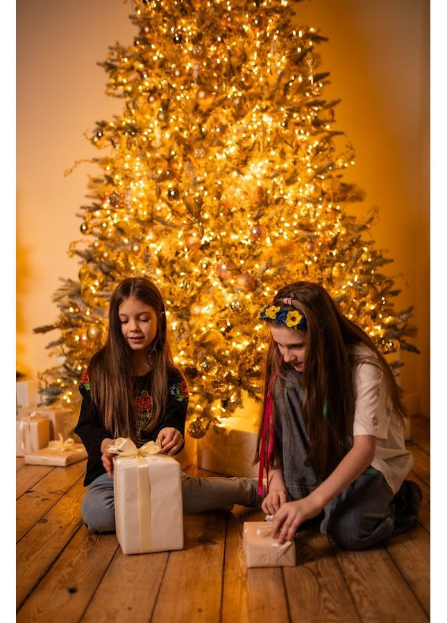 Чорна вишиванка для дівчинки з довгим рукавом hc (h001-6112-015-22) Носи своє (367020120)