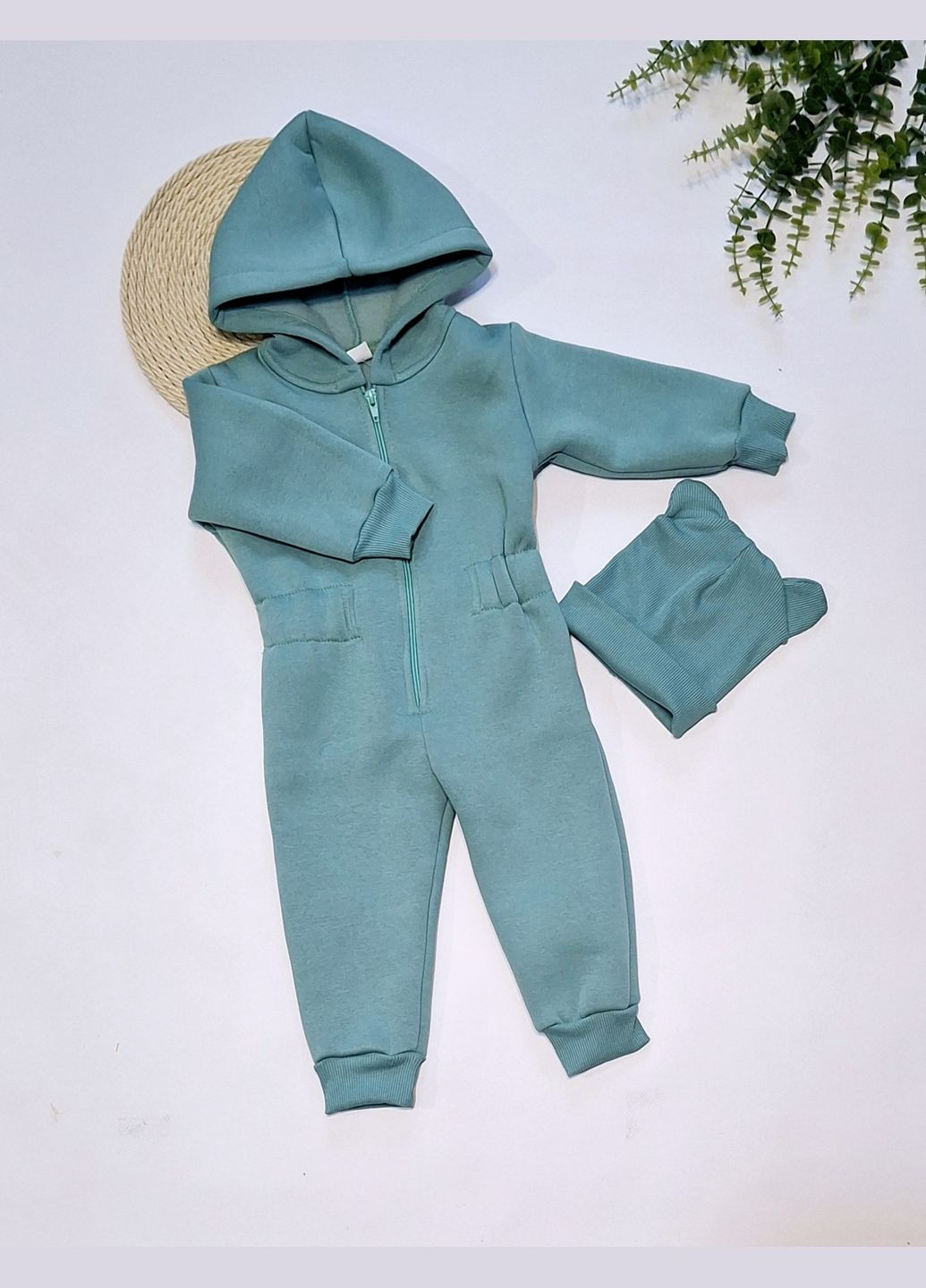 Комбинезон детский демисезонный с шапочкой Катлен (316259619)