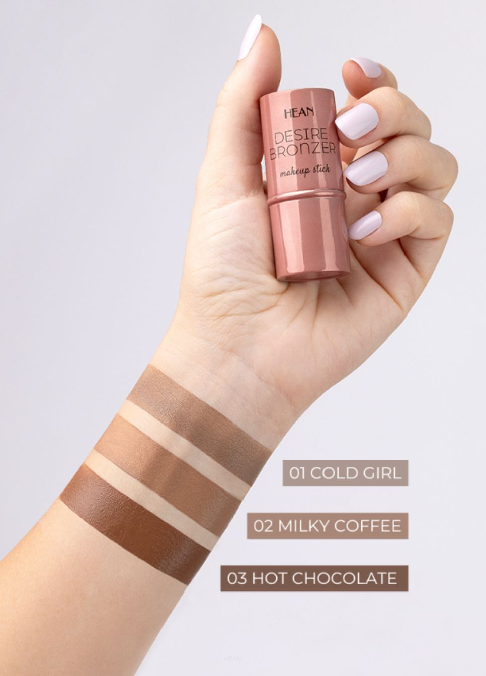 Бронзер Desire Bronzer Stick 01 Cold 5,5г Hean Face (325490780)
