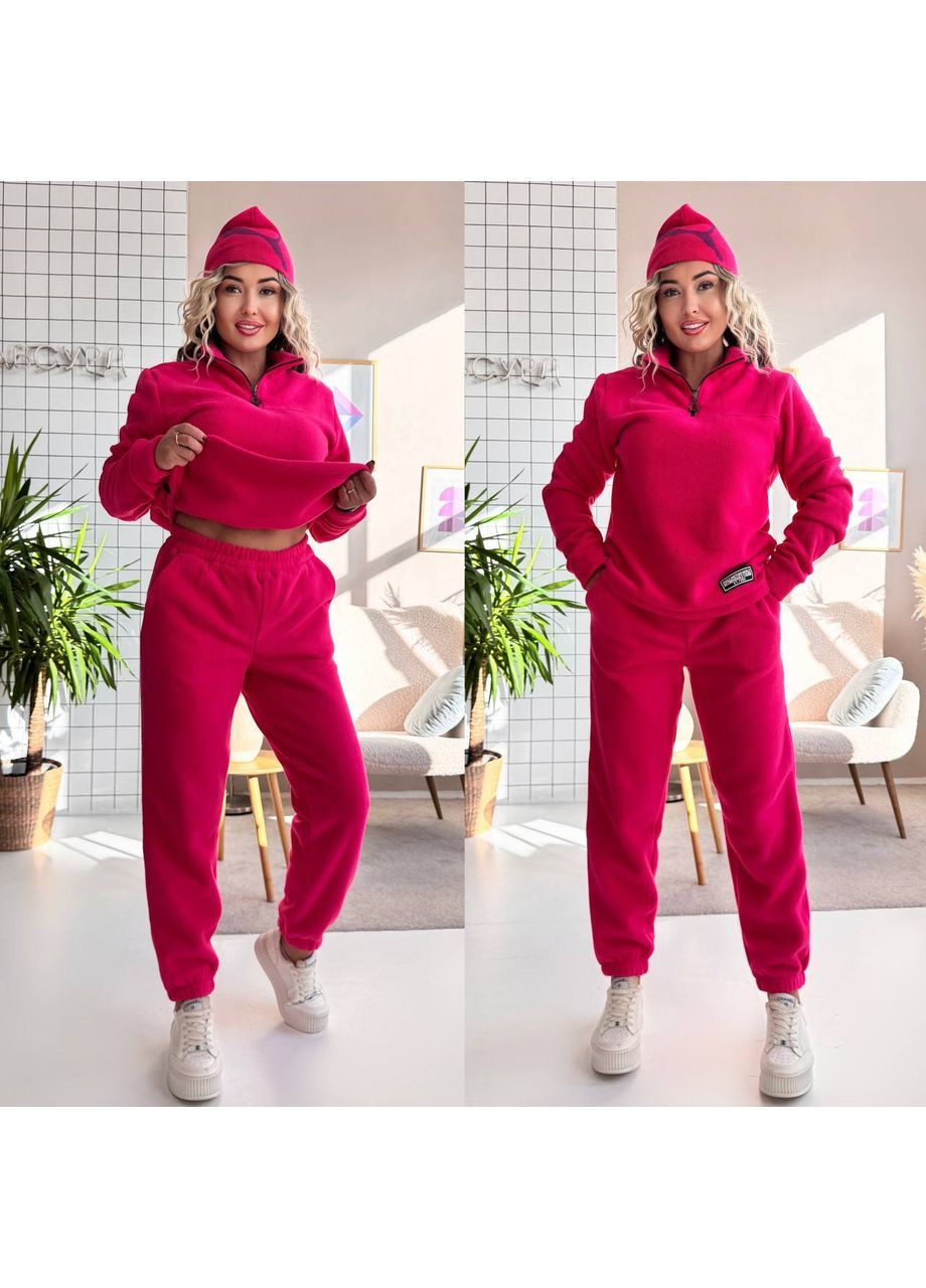Костюм жіночий теплий флісовий штани і кофта . Осінь/зима No Brand (364099340)