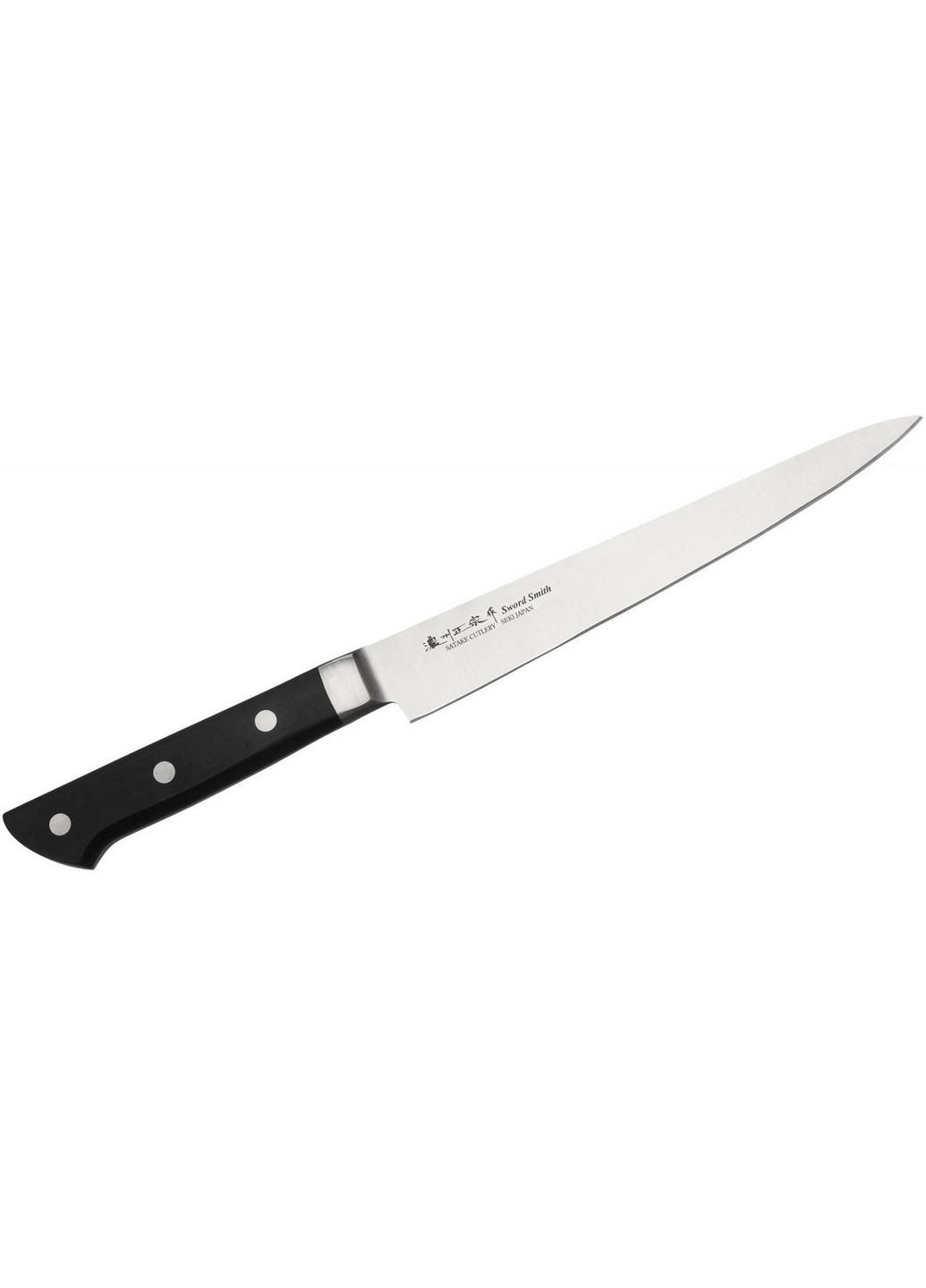 Кухонный нож филейный 21 см Satake чёрные,