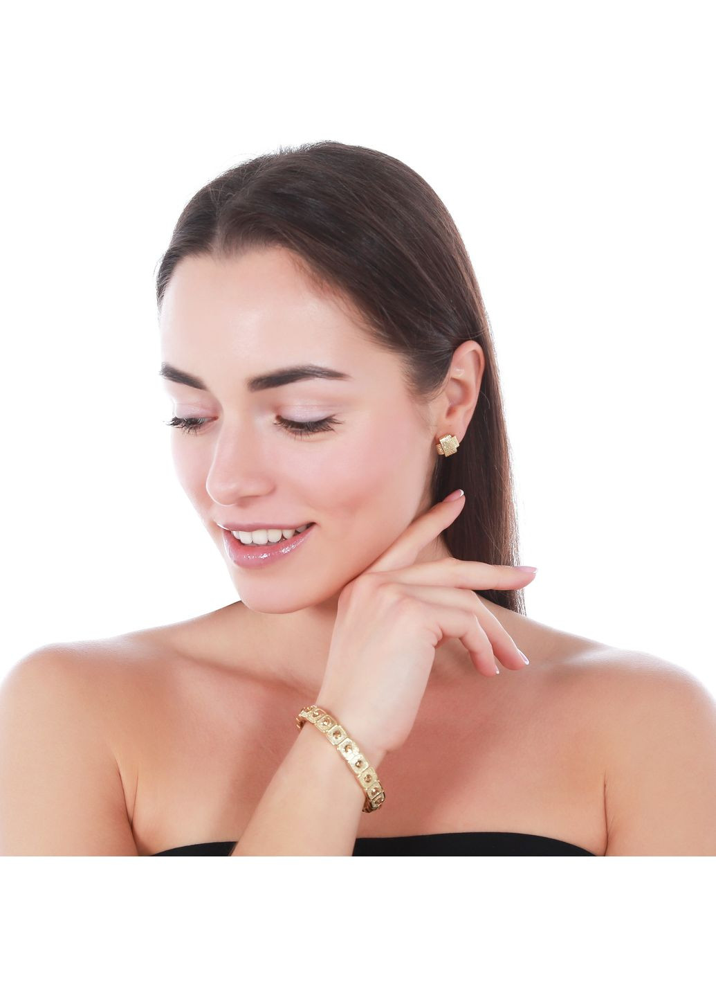 Эластичный браслет Медовое вдохновение Sincera (337170508)