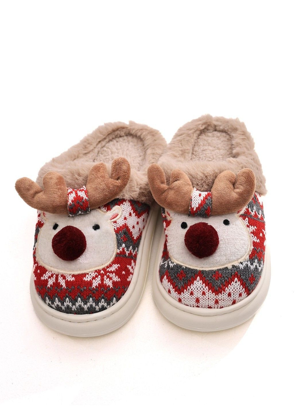 Красные тапочки женские STREAM