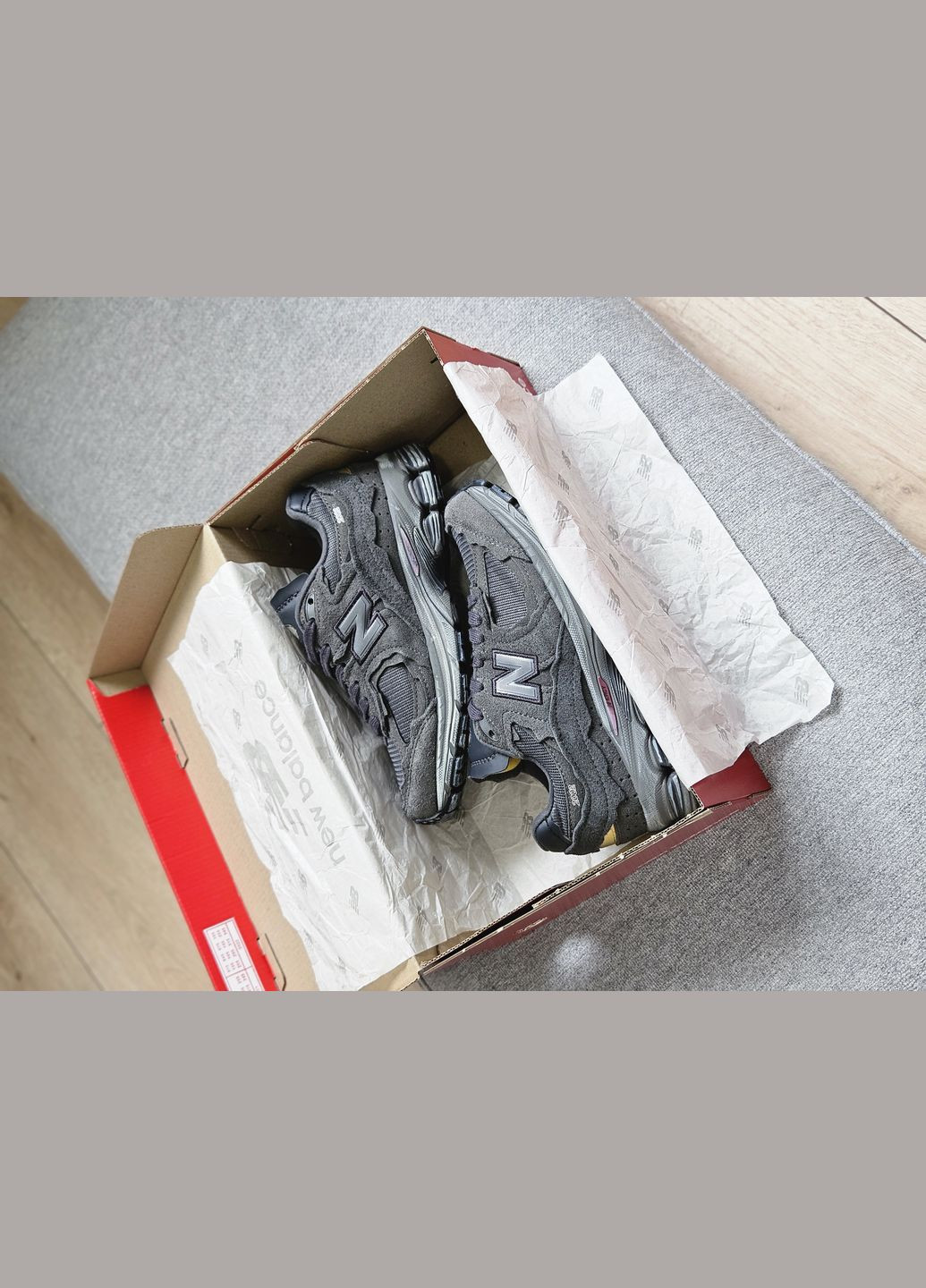 Чорні Осінні кросівки чоловічі і жіночі No Brand 2002R black | Нью Беланс 2011