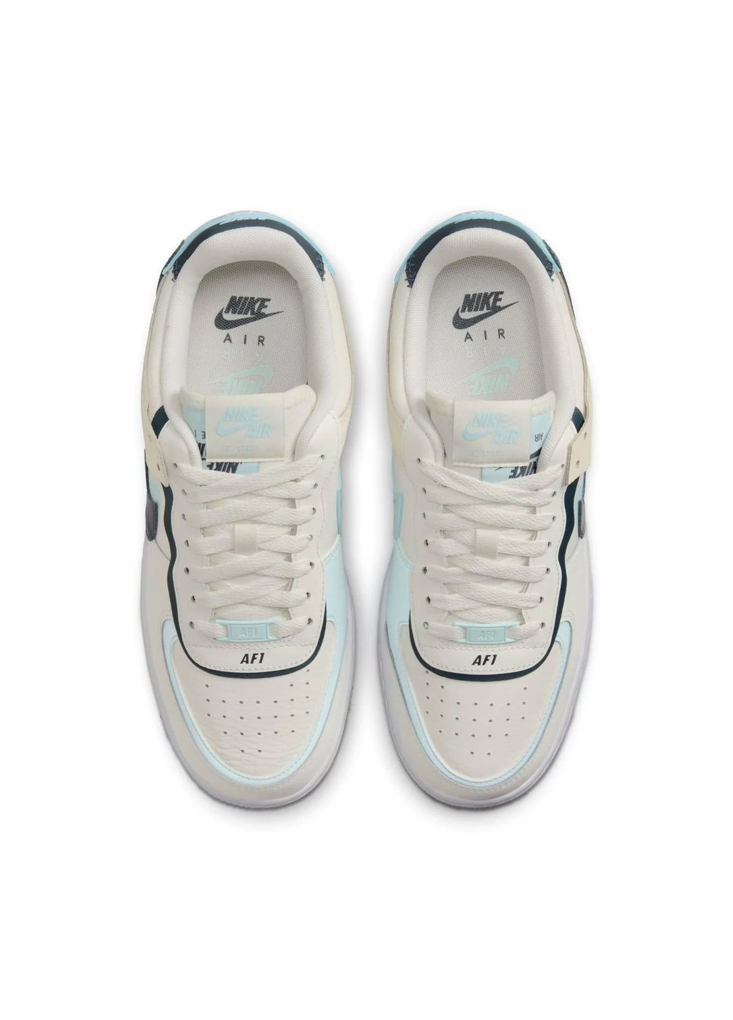 Кроссовки женские Air Force 1 Shadow Beige DZ1847-107 Nike бежевые (364836898)