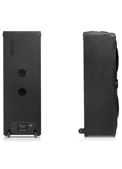 Колонка портативная 2.0 S-2005,, 500 Вт (2 x 250 Вт), Bluetooth, AUX / USB / microSD, RGB подсветка, пульт ДУ (EL121600033) Real-El (395969094)