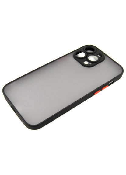 Чехол для мобильного телефона Matte iPhone 14 Pro Max (black) (DG-TPU-MATT-126) DENGOS Matte iPhone 14 Pro Max (black) (366160032)