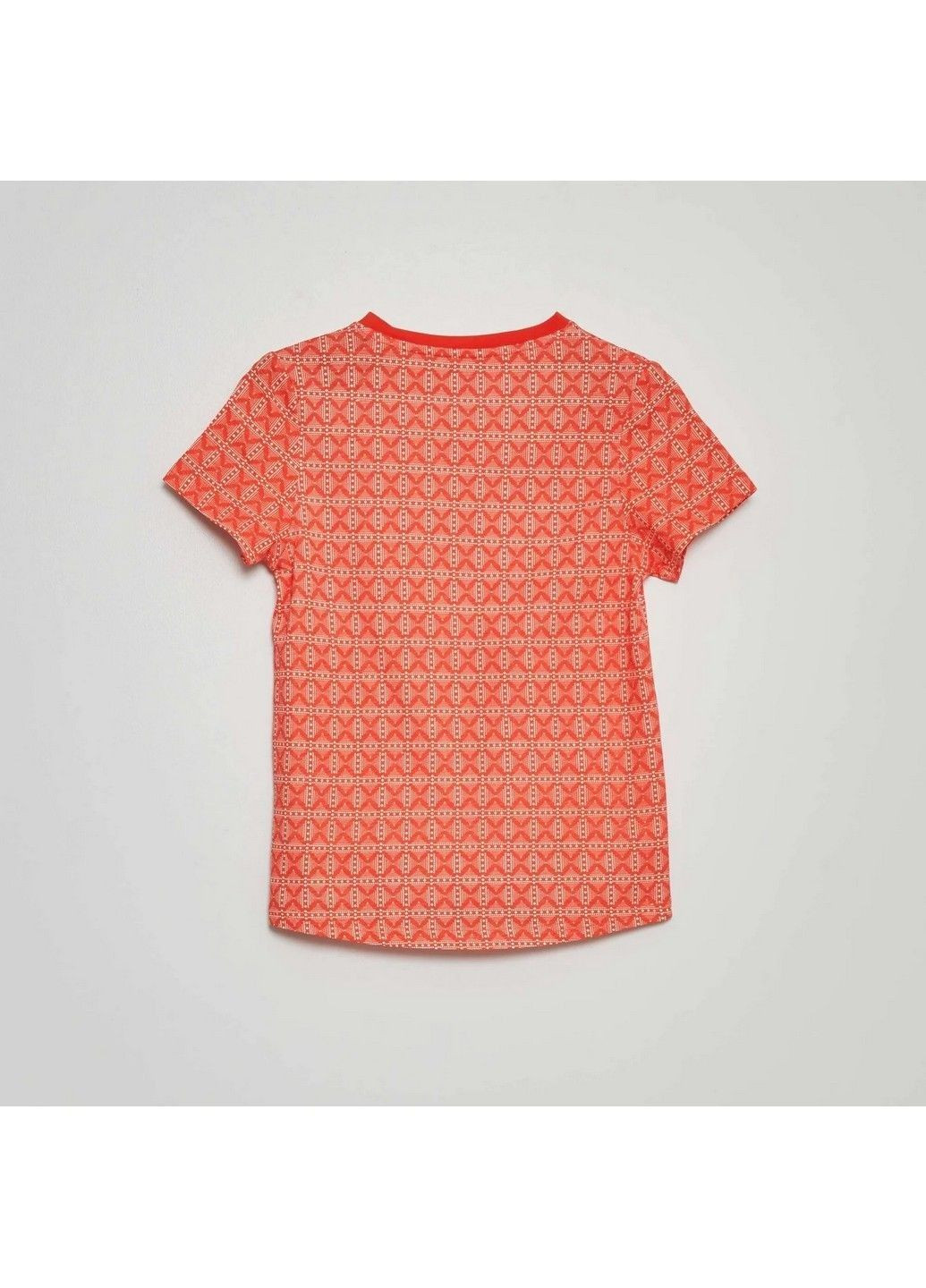 Красная летняя футболка Kiabi