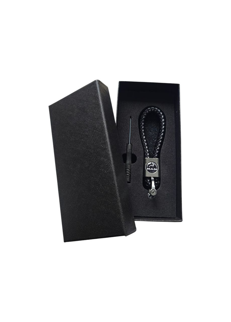 Брелок автомобильный кожаный с карабином. Man (330788988)