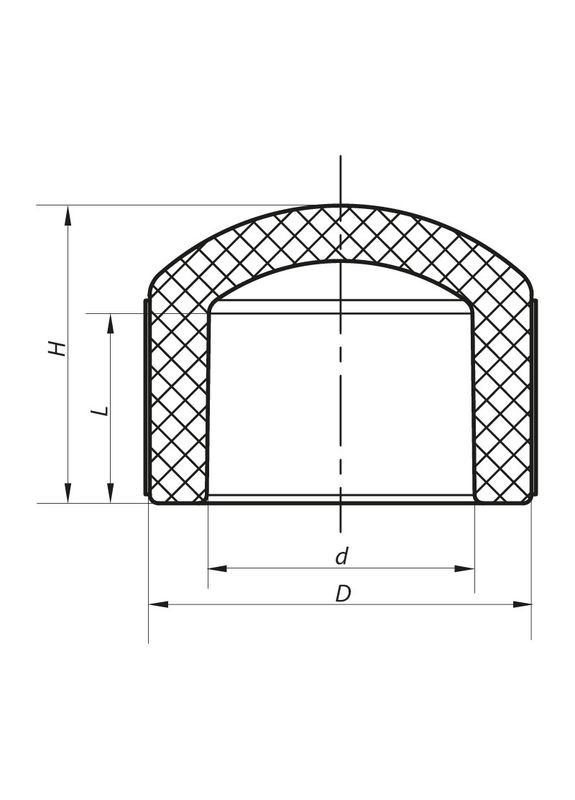 Заглушка для трубы 50 PPR K0063.PRO (KP0074) KOER (315442247)