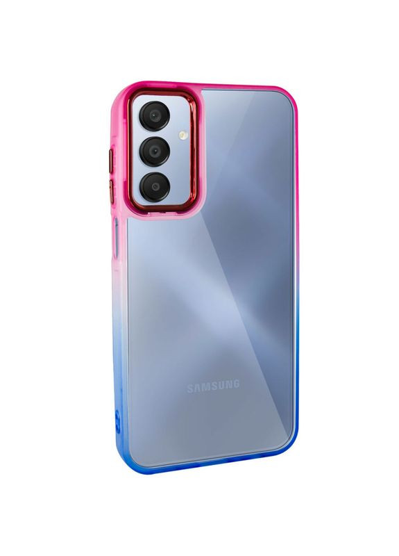 Чохол TPU+PC Fresh sip series для Samsung Galaxy A24 4G Синій / Рожевий No Brand (360879462)