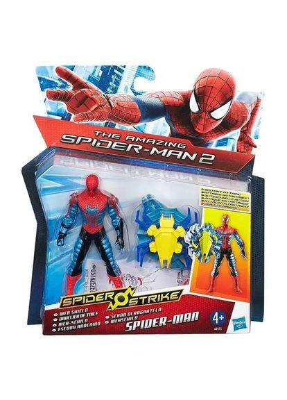 Набір фігурок 3в1: Електро, Людина Павук, Гоблін з к/ф Людина павук, 10 см - Spider Strike Hasbro (371789464)