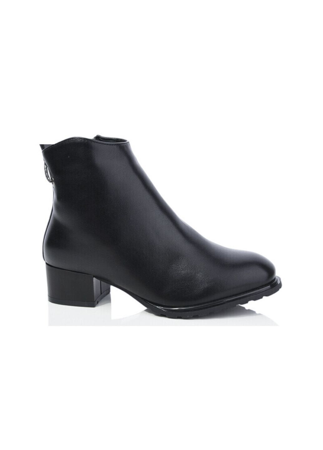 Черные демисезонная ботильйоны No Brand